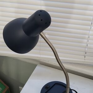 Sleek Navy Desk Lamp